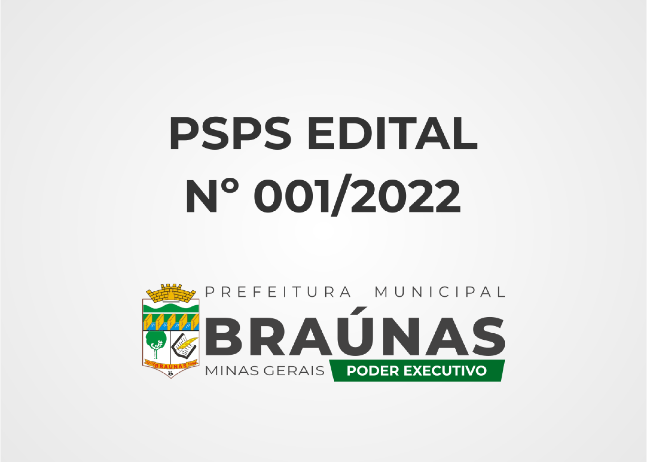 PSPS - EDITAL Nº 001/2022