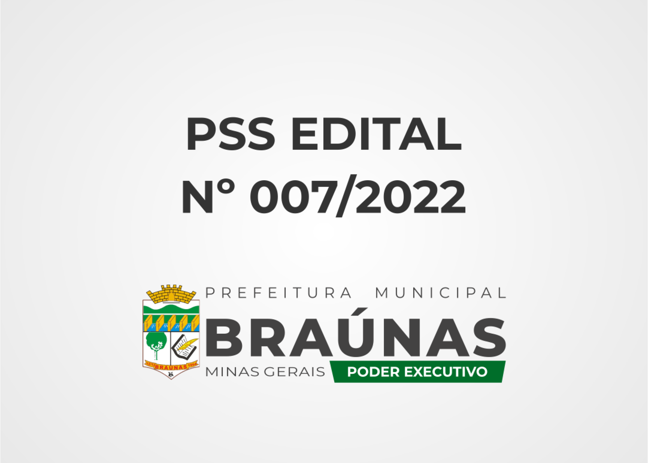PSS - EDITAL Nº 007/2022